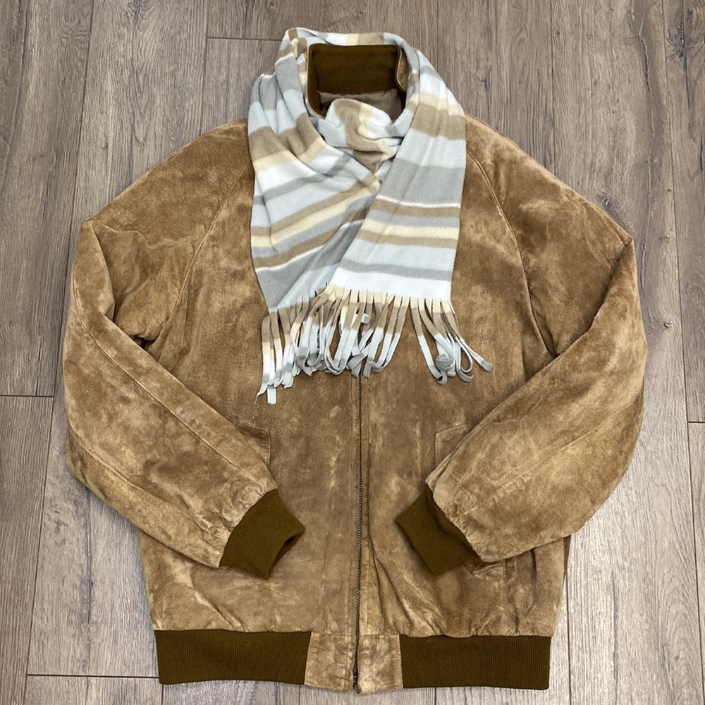 Old Navy UNISEX Striped Fleece Fall/Winter Scarf